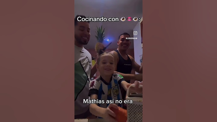 Mathias así no es cocinando con mis tíos los gays 😂😂