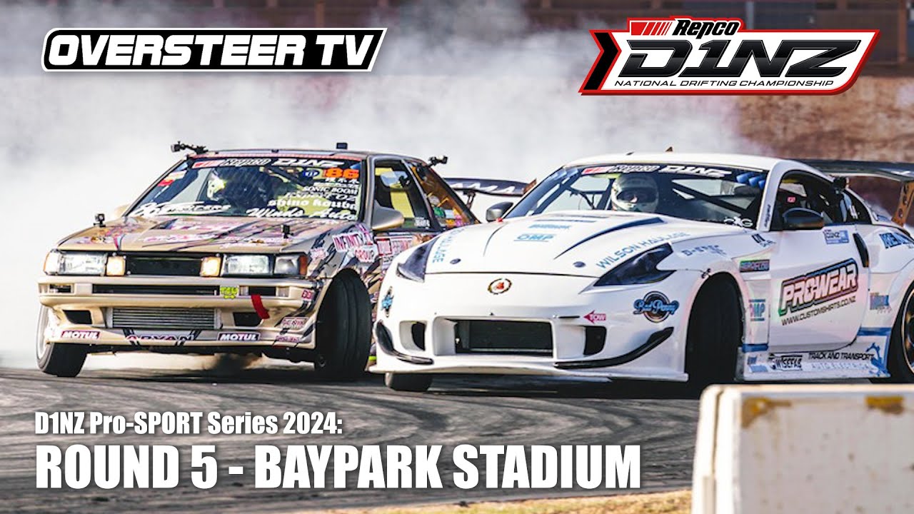 D1NZ Drifting Pro-SPORT Restricted Class: Round 5, Baypark Stadium ...