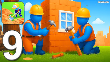 Scrape Master - Gameplay Walkthrough Part 9 - House & Garden Renovation (iOS, Android)