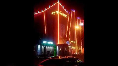 Trang trí khách sạn chiếu sáng mỹ thuật cảnh quan