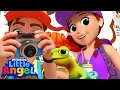 Camping Fun at the Grand Canyon | Little Angel | Kids Cartoon Show | Healthy Habits for kids