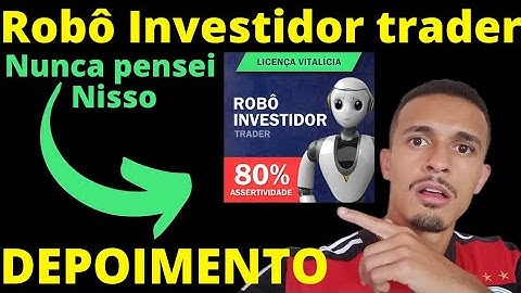 ROBÔ INVESTIDOR TRADER LUCRANDO NO AUTOMATICO Robô Investidor Trader Funciona?robo investidor trader
