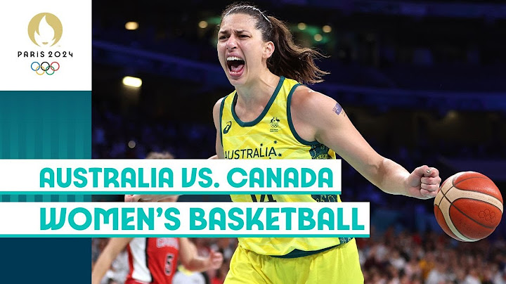 🇦🇺 Australia vs. Canada 🇨🇦 | Women's Basketball | #Paris2024 Highlights