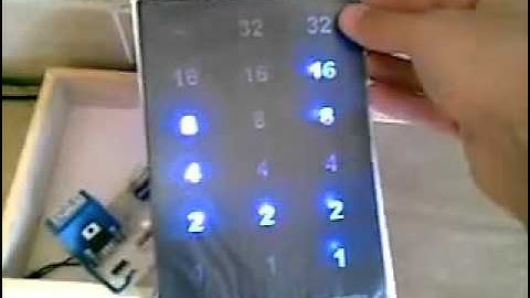 Binary clock. PIC16f628