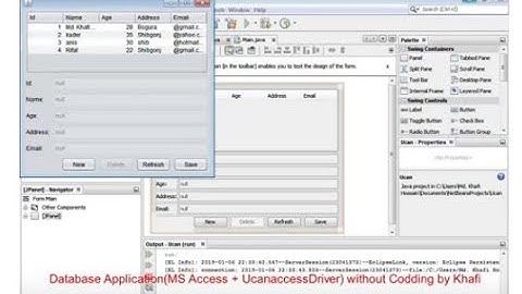 Ucanaccess Driver Connection (ms access)