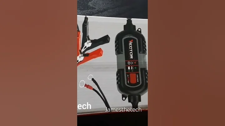 Vector Battery 🔋 Charger.  Review #vector #carbattery #charger.  #shorts #tech #batterycharger