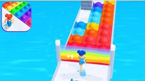 Pop It Run Game ⭕⭕🥏🃏- All Levels Gameplay Walkthrough Android/iOS PIRGM02