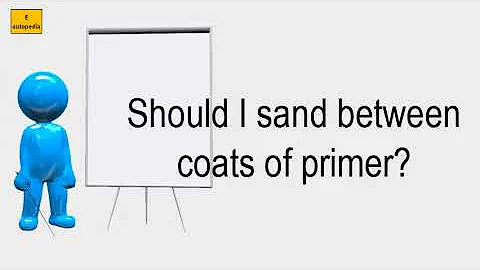 Should I Sand Between Coats Of Primer?