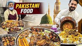 Best Pakistani Food in MADINA | Matka Biryani, Mutton Karahi, Ribs, Barbecue, Malai Boti, Kabab Roti