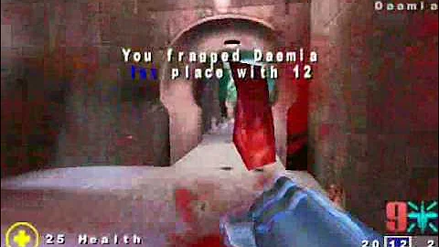 Quake3 Arena (Hurt Me Plenty) Bots 1 Death 20 Kills 2 Minutes