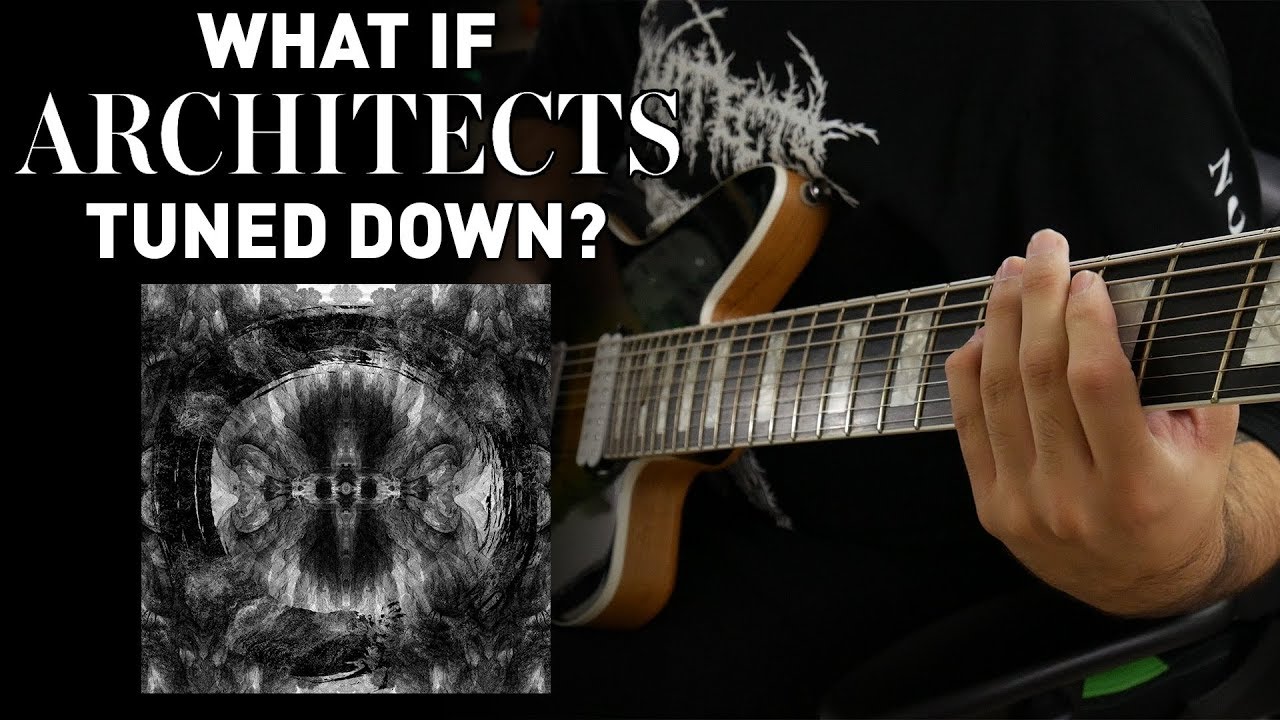 Down tuning. Гитары Architects. Architects Guitars Signature. 7 String alternative Tunings. Tuned down g#.