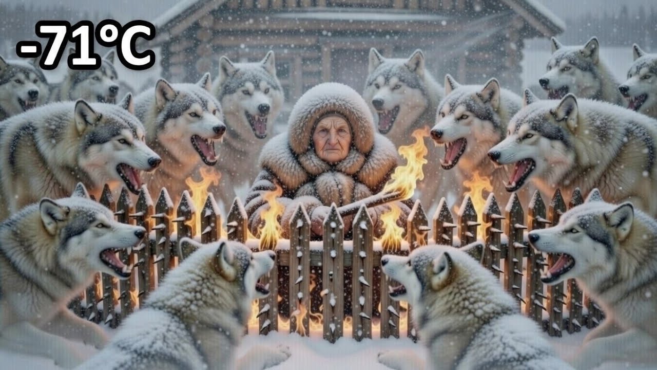 An Elderly Woman tried to save Pregnant Cat from Wolves in -71°C Yakutia | Survival Story