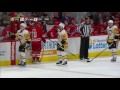 daley settles down airborne puck fires a rocket past ward