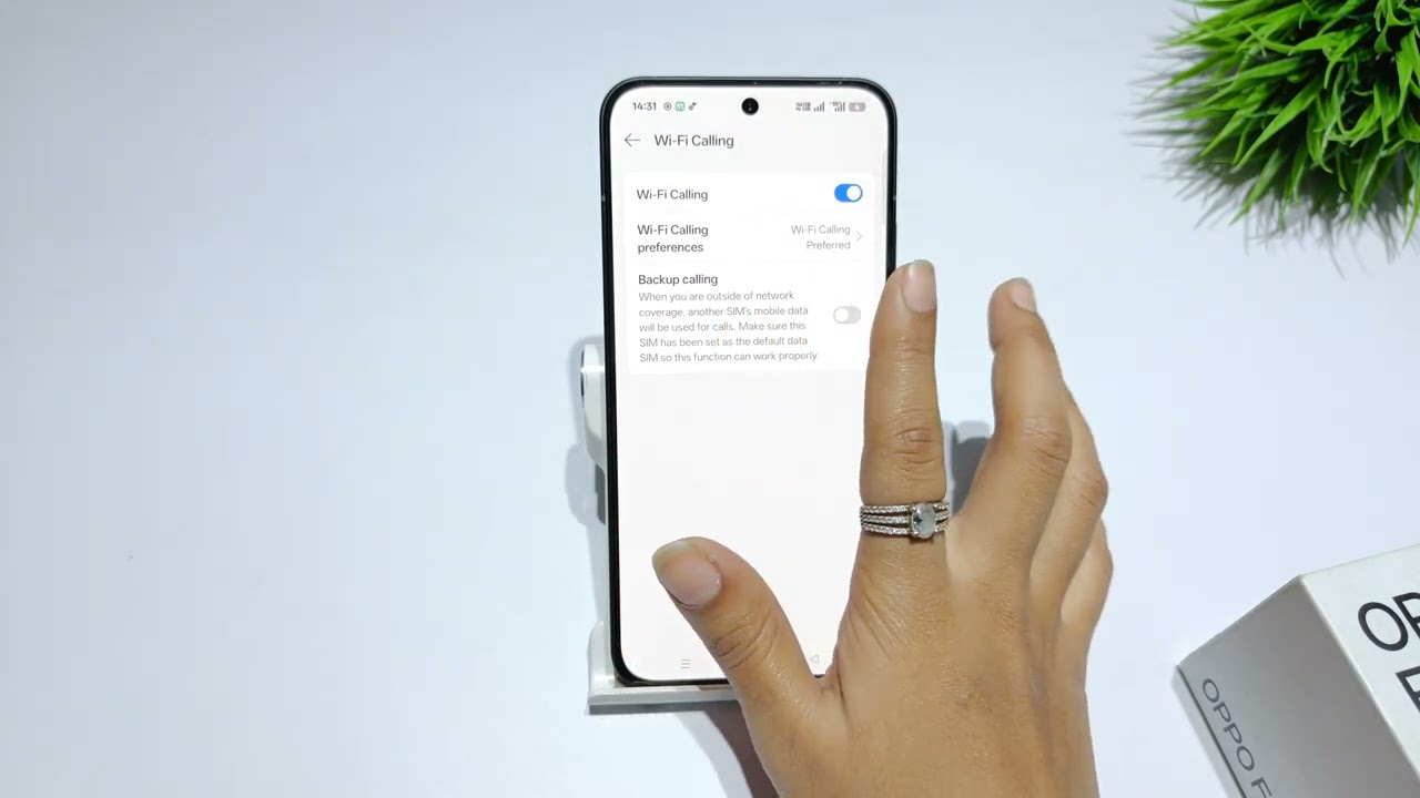 How to enable wifi calling oppo f31 pro 5g | oppo f31 pro plus me wifi calling kaise lagaye