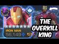 7 Star Ascended Iron Man Rank 4 Gameplay - The Overkill King - Marvel Contest of Champions