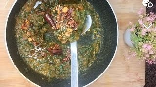 Kya aap ne banayi hai aysi bhaji?Besan vali palak|बेसन वाली पलक की भाजी|plz subscribe RENU'S KITCHEN