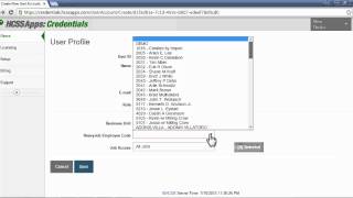 HCSS HeavyJob Mobile, Credentials Part 2: How to Add a New User screenshot 2
