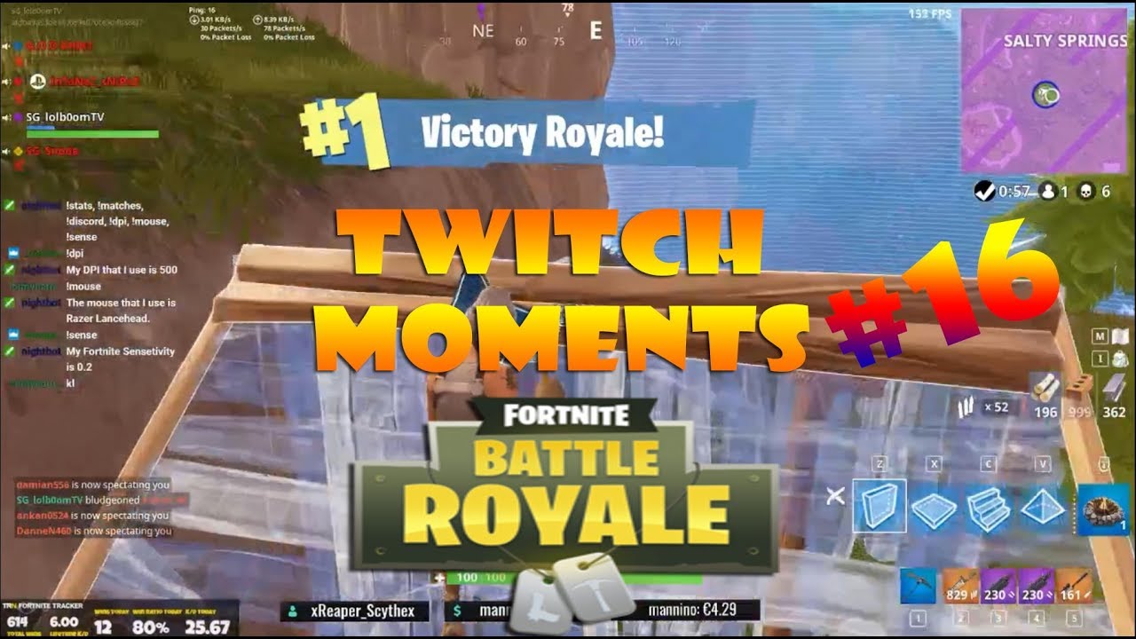 Fortnite Twitch Moments #16 - Lolb0om // STINK BOMB RIDE WORKS
