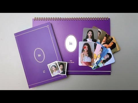 K-POP・アジア IU 2019 SEASON'S GREETINGS 아이유 (IU) 2019 Season's Greetings Calendar Unboxing - YouTube