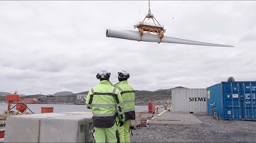 Hywind Tampen – Assembly of the world’s largest floating wind farm