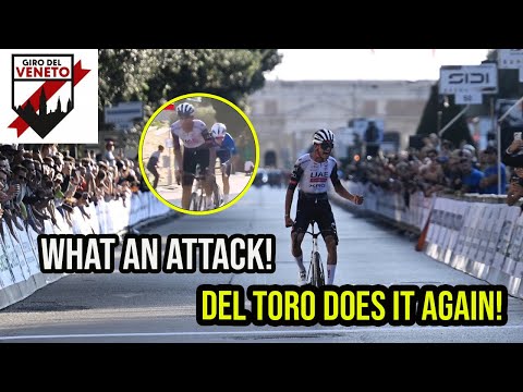 UNSTOPPABLE ISAAC DEL TORO DOMINATES AND WINS THE 2025 GIRO DEL VENETO AGAIN