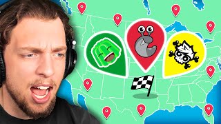 Slogo Jelly And Crainer Vs 20 Geoguessr Noobs