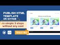 Live Your Website on GitHub Pages in 3 Easy Steps | Free Hosting #github #hosting #css #htmlcss
