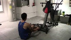 Bowflex Xtreme 2 SE Seated Rows How To 