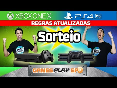 Regras atualizadas para o SORTEIO XBOX ONE X OU PS4 PRO - Regras atualizadas para o SORTEIO XBOX ONE X OU PS4 PRO