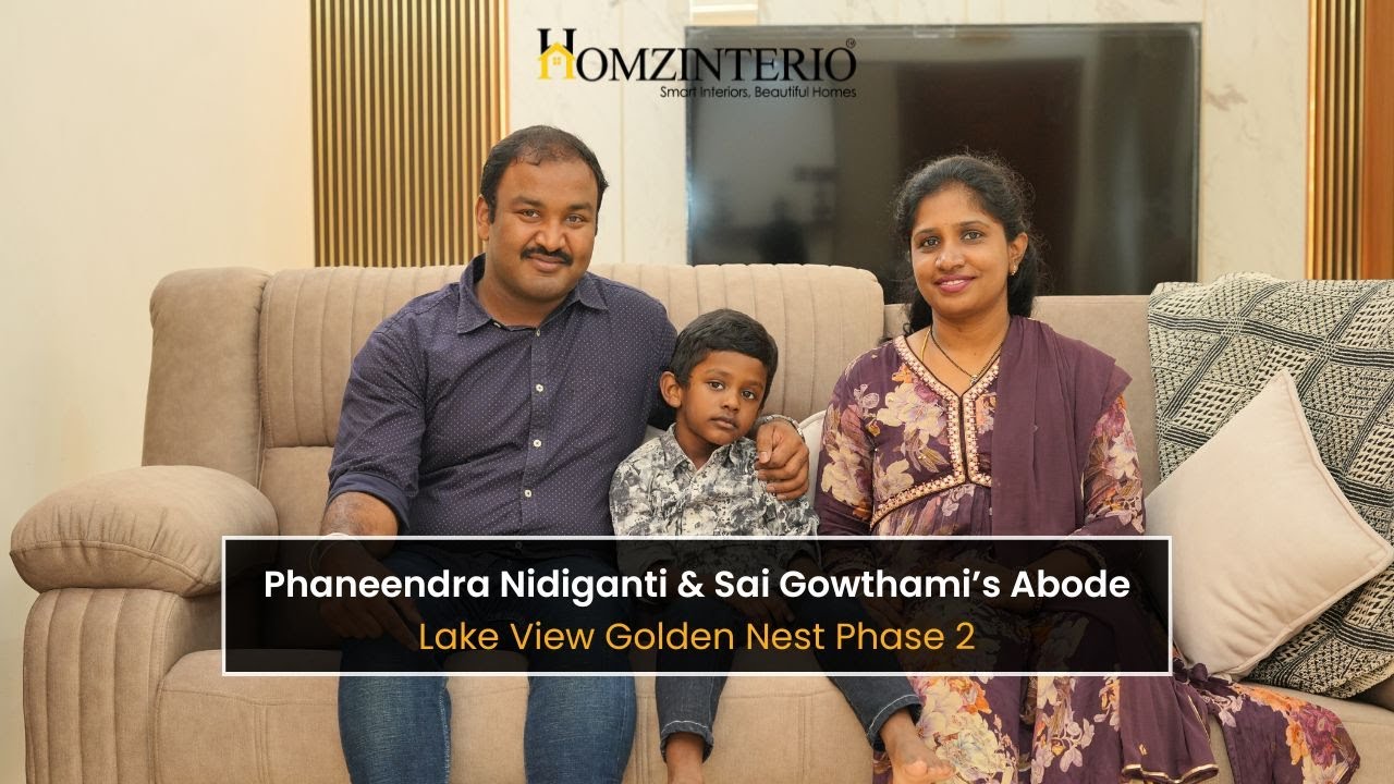 4BHK Villa Interior Design At Lake View Golden Nest Phase 2 | Homzinterio | 