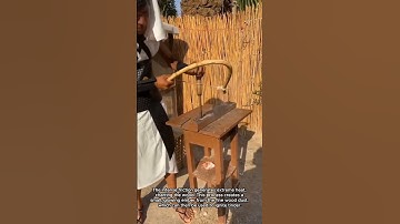 Creating Fire Using the Ancient Bow Drill Method