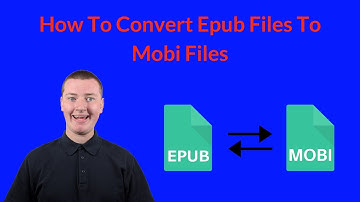 How To Convert Epub Files To Mobi Files