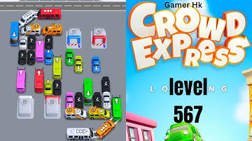 Crowd Express level 567 Walkthrough Solution 