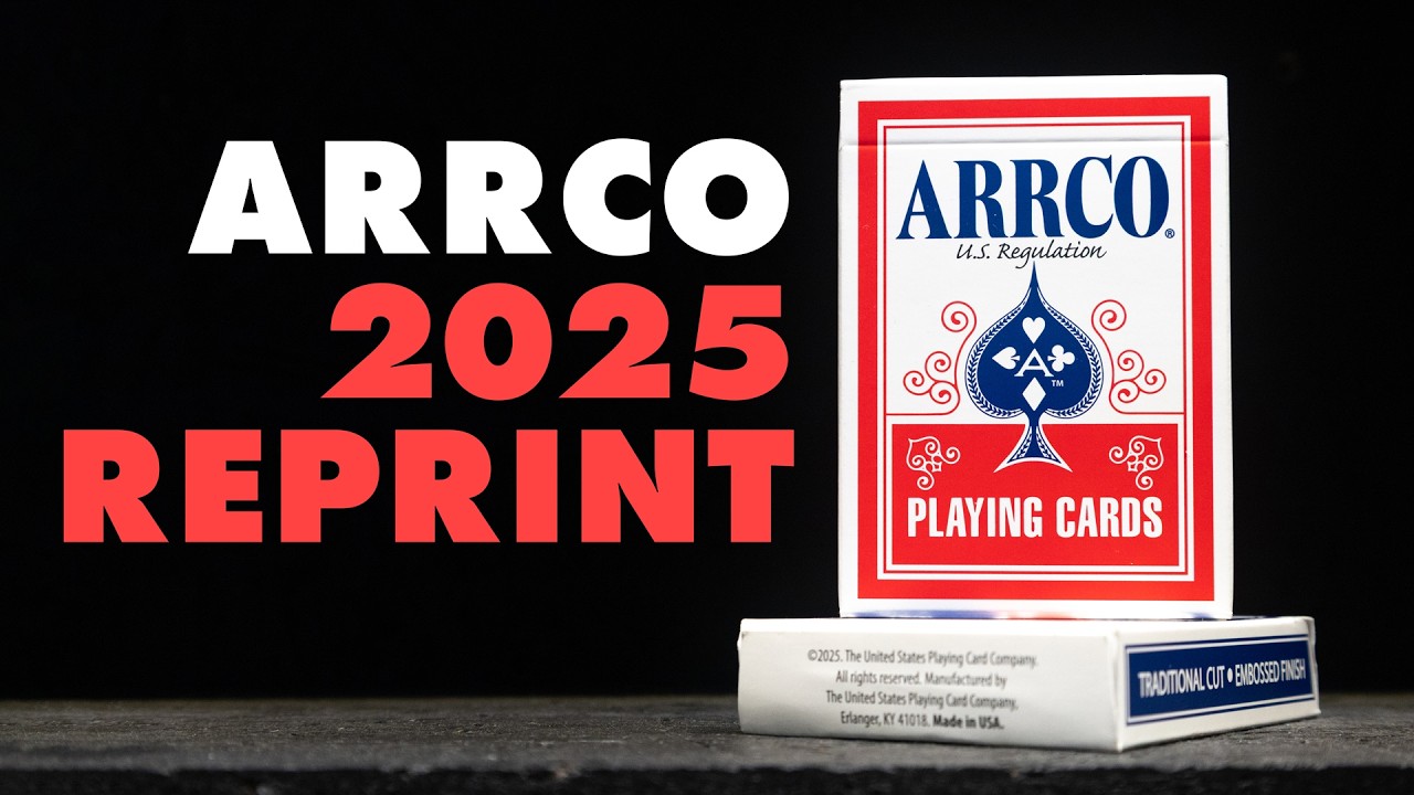 Arrco Playing Cards (2025 Reprint) Butterfly Magic Store