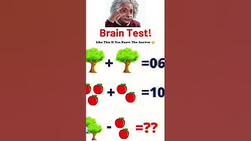 unique brain test ! 😎 #shots