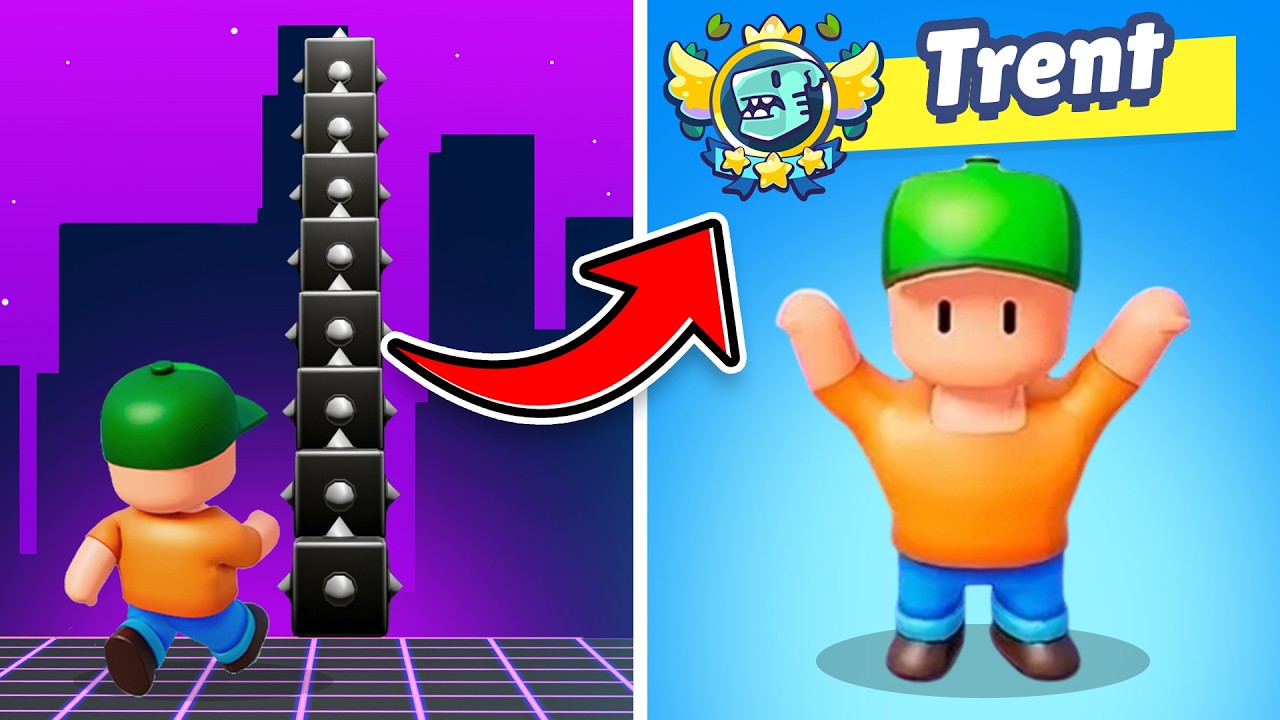 Освойте этот навык, присоединяйтесь к моему клубу в Stumble Guys!