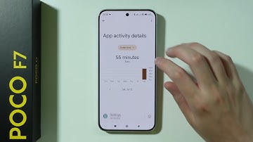POCO F7: Hoe je de totale schermtijd kunt controleren (hoeveel tijd je in apps hebt doorgebracht)