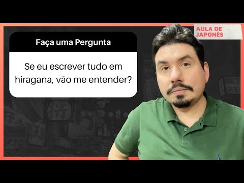 Vídeo: Como escrever honshu em hiragana?