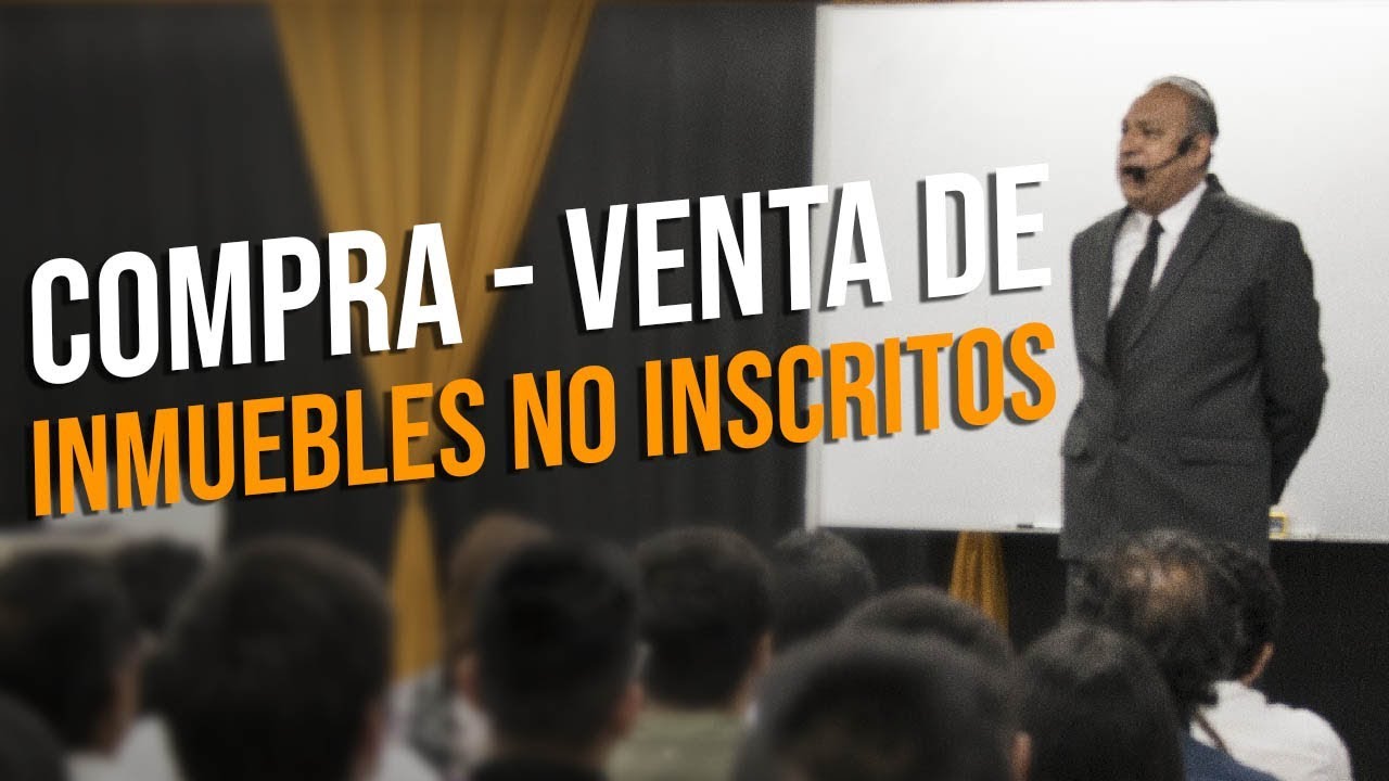 COMPRA - VENTA DE INMUEBLES NO INSCRITOS EN REGISTROS PÚBLICOSS
