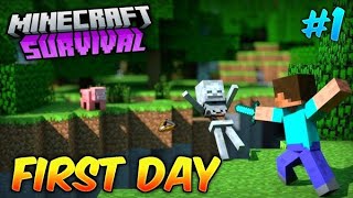 MINECRAFT SURVIVAL SERIES#1 @TechnoGamerzOfficial @YesSmartyPie @GamerFleet #minecraft #video #viral