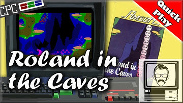 Roland in the Caves - Amstrad CPC [Quick Play] | Nostalgia Nerd