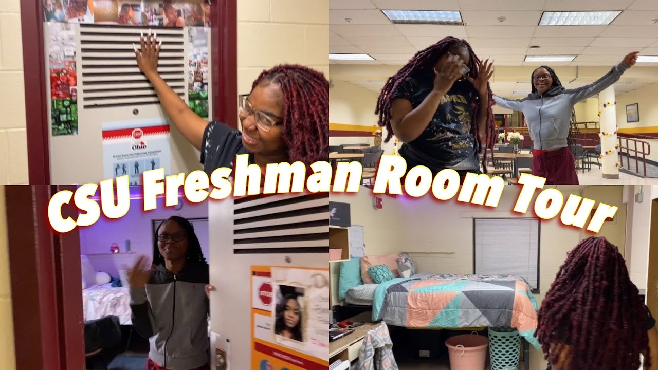 Freshman Room/Hall Tour Williamson Hall Central State University ♥️💛