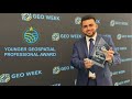 Younger Geospatial Professional Award 2022 #GEOWEEK