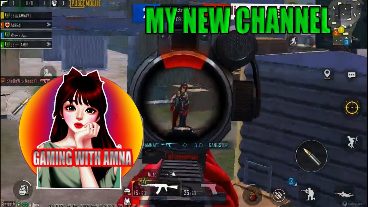 THIS VIDEO FOR MY NEW CHANNEL | @GAMINGWITHAMNA | GS AMNA RANI - YouTube