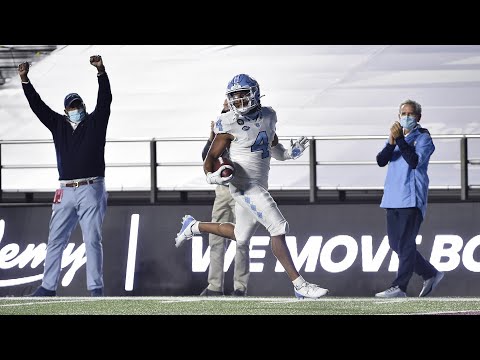 Video: Trey Morrison's Pick Seals 26-22 Tar Heel Win at BC - Highlights