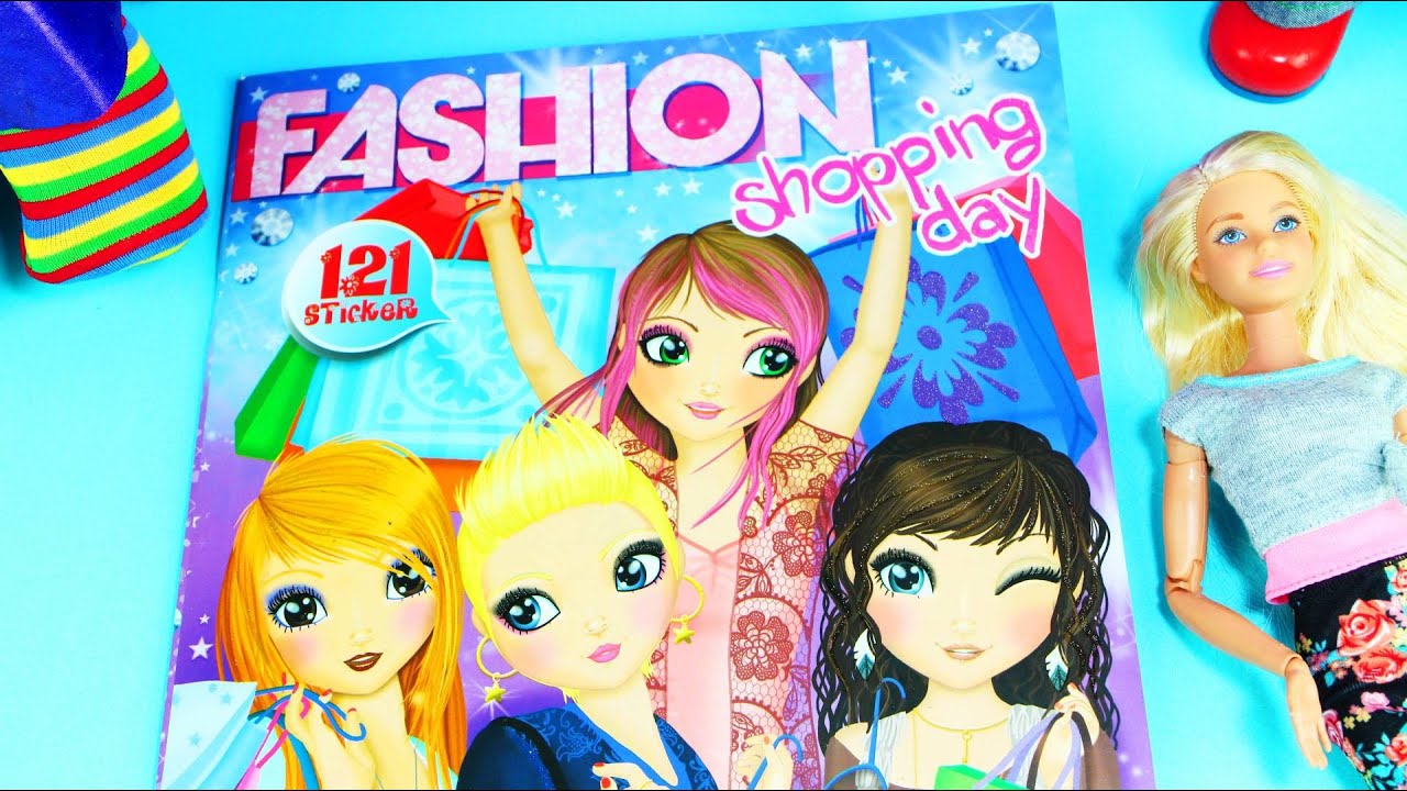 Top Model Dress Me Up Sticker Book Top Model Dress Me Up Sticker Book Youtube