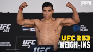 UFC 253 Official Weigh-In Highlights - MMA Fighting