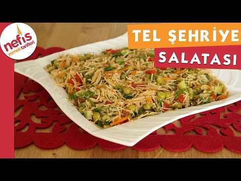 Tel Şehriye Salatası - Salata Tarifi - Nefis Yemek Tarifleri