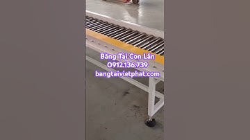 Băng tải con lăn tự do sx tại TPHCM #băng #tải #con #lăn