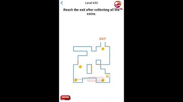 EASY GAME LEVEL 433 Reach The Exit After Collecting All The Coins
